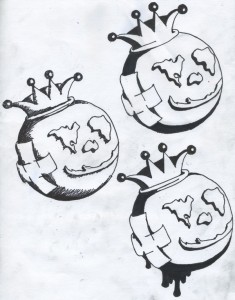 Inhabited Logo Sketch