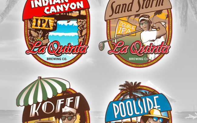 La Quinta Brewing Labels