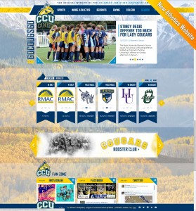 CCU Athletics Website New