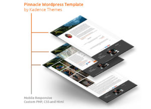Pinnacle WordPress Template example